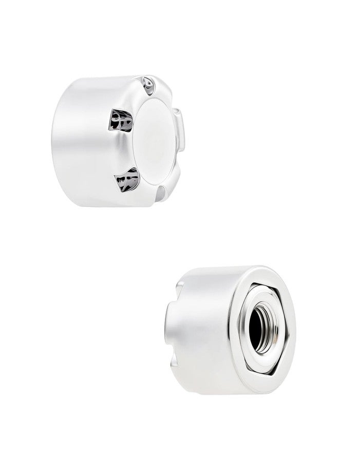 TCRC 4PCS Aluminum M4 Nut Wheel Rim Center Cap Manual Locking Hubs for 1/10 RC Crawler Car Traxxas TRX4 Axial SCX10 D90 Tamiya MST Redcat - Image 2